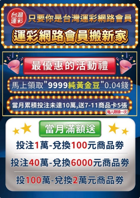 送金豆的優惠活動，籃球王運動彩券行